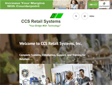 Tablet Screenshot of ccsretailsystems.com